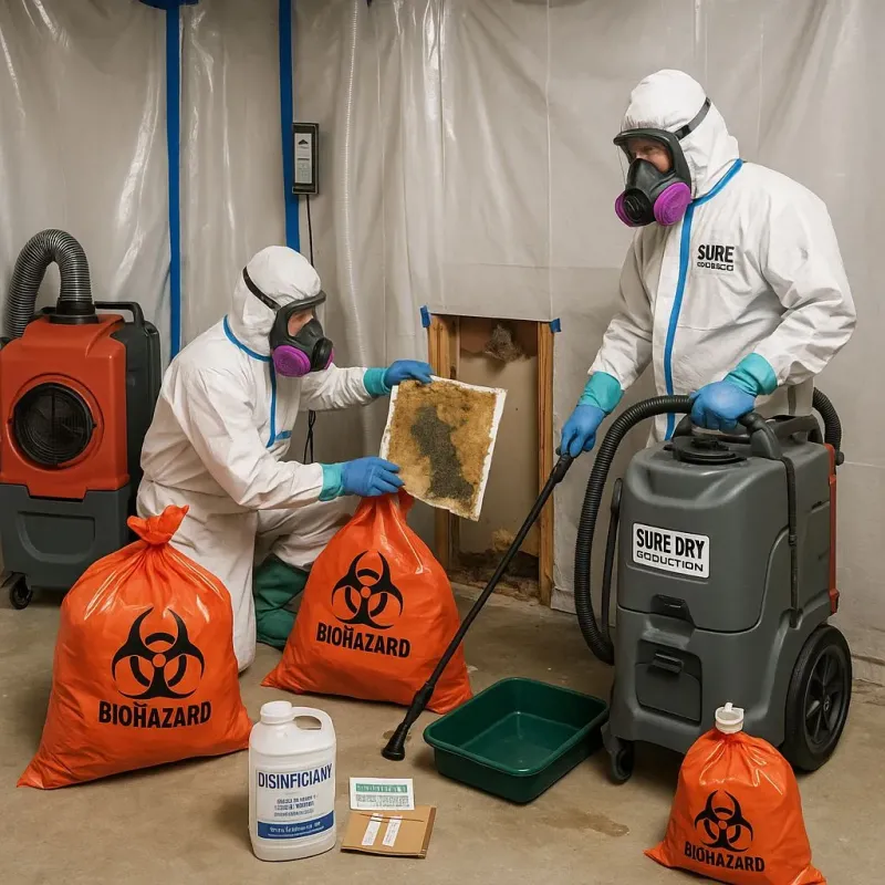 Contaminated Water Handling Protocols process in Belding, MI