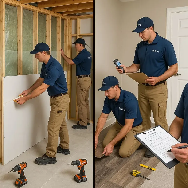 Repairs and Reconstruction process in Belding, MI